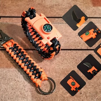 SURVIVAL BRACELET MODEL 868 BIÇAKLI SET