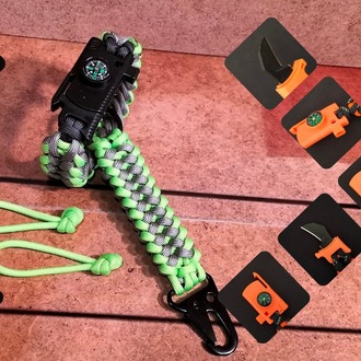 SURVIVAL BRACELET MODEL 848 BIÇAKLI SET