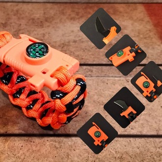 SURVIVAL BRACELET MODEL 818 BIÇAKLI