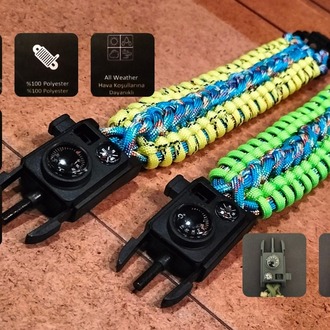 SURVIVAL BRACELET MODEL 717 SET OLTALI