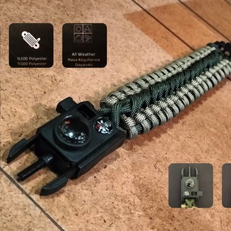 SURVIVAL BRACELET MODEL 717 OLTALI