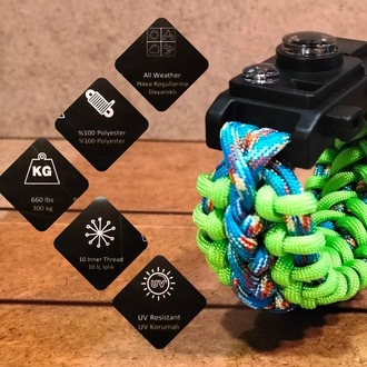 SURVIVAL BRACELET MODEL 717 OLTALI