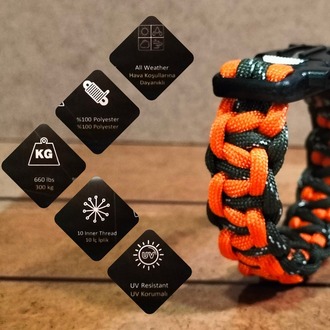 SURVIVAL BRACELET MODEL 606