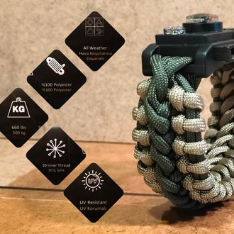 SURVIVAL BRACELET MODEL 717 OLTALI