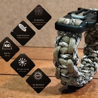 SURVIVAL BRACELET MODEL 606