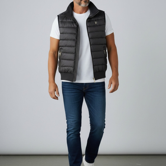 Yeni Sezon BURBERRY Sırt Dokuma Yelek