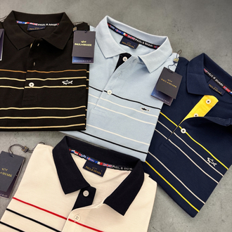 P&S SHARK Yacht Club Yurtdışı Mağaza Polo Yaka