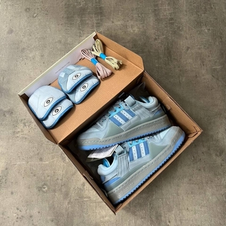 Bad Bunny X Forum Buckle Low Blue Tint