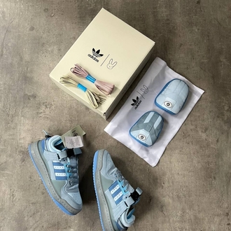 Bad Bunny X Forum Buckle Low Blue Tint