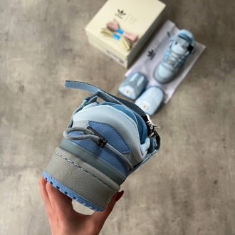 Bad Bunny X Forum Buckle Low Blue Tint