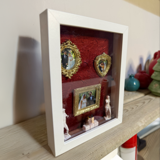 Museum of Us – Kişiye Özel Anı Çerçevesi (13×18 cm) – Fotoğraflı Shadow Box