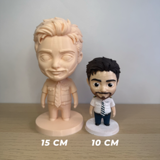 Kişiye Özel 3D Figür Tekli Boyama Seti (10 CM)