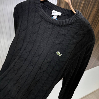 LACOSTE BLACK İTHAL VİP KAZAK