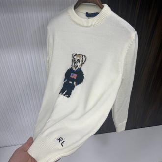 RALPH LAUREN BEYAZ İTHAL KAZAK