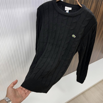 LACOSTE BLACK İTHAL VİP KAZAK