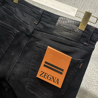 ZEGNA BLACK ITHAL JEANS