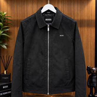 BOSS BLACK SÜET MEVSİMLİK CEKET