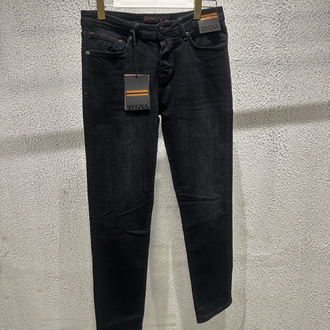 ZEGNA BLACK ITHAL JEANS