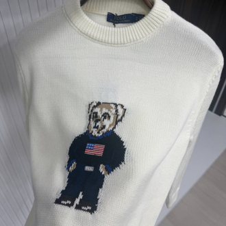 RALPH LAUREN BEYAZ İTHAL KAZAK
