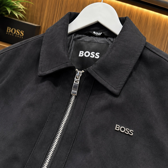 BOSS BLACK SÜET MEVSİMLİK CEKET