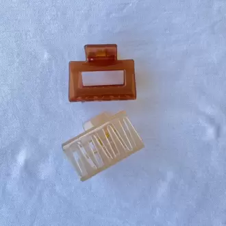 Pastel Renkli 2'li Orta Boy Saç Toka Seti