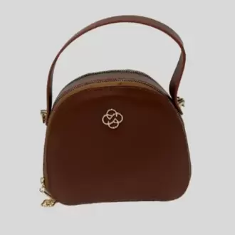 ÇİFT FERMUARLI OVAL ÇANTA