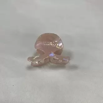 Parlak Deniz Kabuğu Saç Tokası - PEMBE
