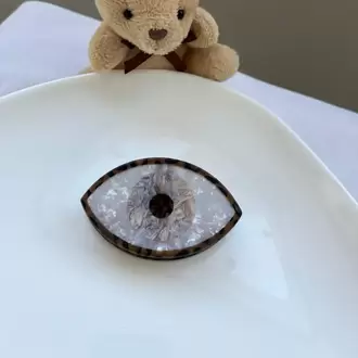 Leopar Çerçeveli Göz Toka - LİLA