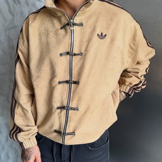 CHİNESE 1/1 Kalite Süet Ceket - Camel