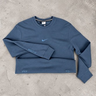 NK Double Face Kumaş Sweatshrit - İndigo