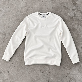 NK Double Face Kumaş Sweatshrit - Beyaz