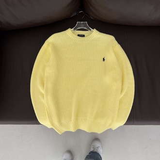 A Kalite PL Triko Sweatshirt - Sarı