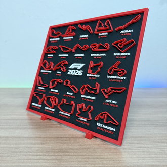 Formula 1 Masaüstü Takvimi Stantlı