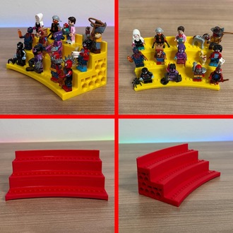 Minifigür Standı 3 Katlı