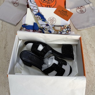 Hermes Oasis Grane Sandale Diamond (Full Set)