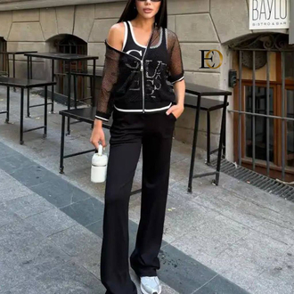 Guess Üçlü Takım Black Silver