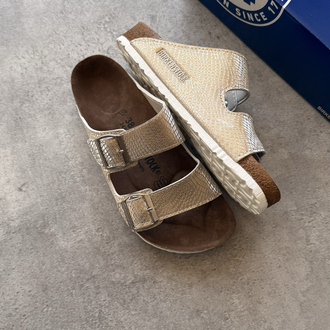 Birkenstock Snake Skin Gold Series V02