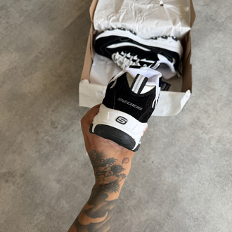 Skechers Dlites Black White (Tam kalıptır)