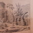 Almanya Wartburg kalesi gravür baskı