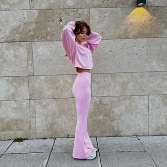 Pembe Kerrie Eşofman Takımı