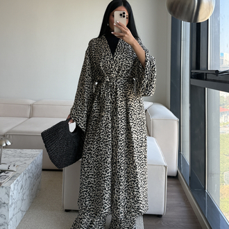 İoek saten kimono takım