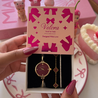 Gold bordo vion set