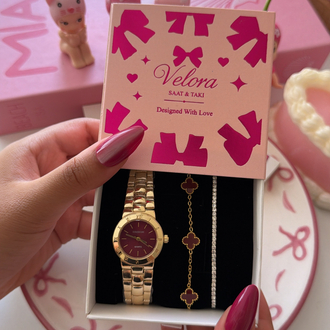 Gold bordo sevora set