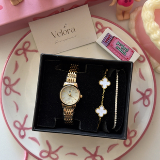 Gold mini clasy set
