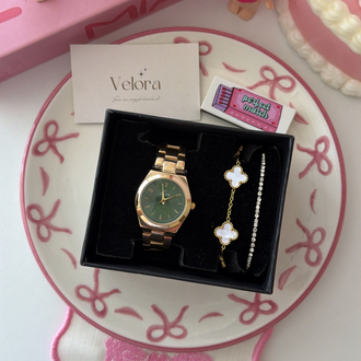 Gold yeşil set