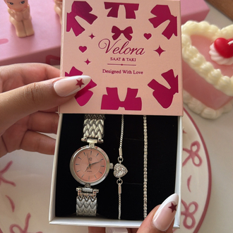 Pembe luna set