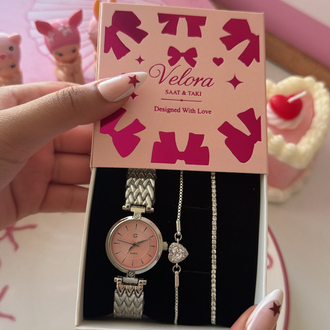Pembe luna set