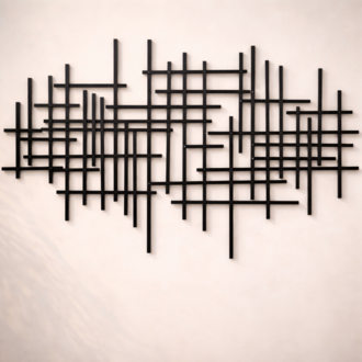 Duvar Motif 1 Dekorasyon Metal Tablo