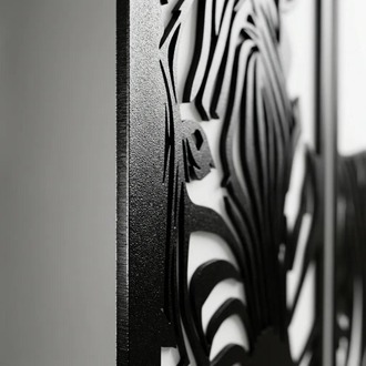 DEKORATİF METAL ZEBRA TABLO