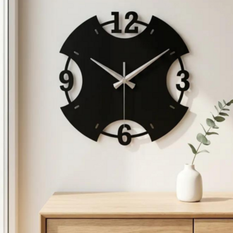 Dekoratif Metal Kesim Saat model 21